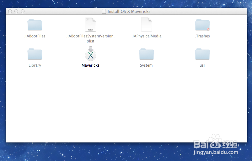 制作Mac OS-X10.9 Mavericks 安装U盘