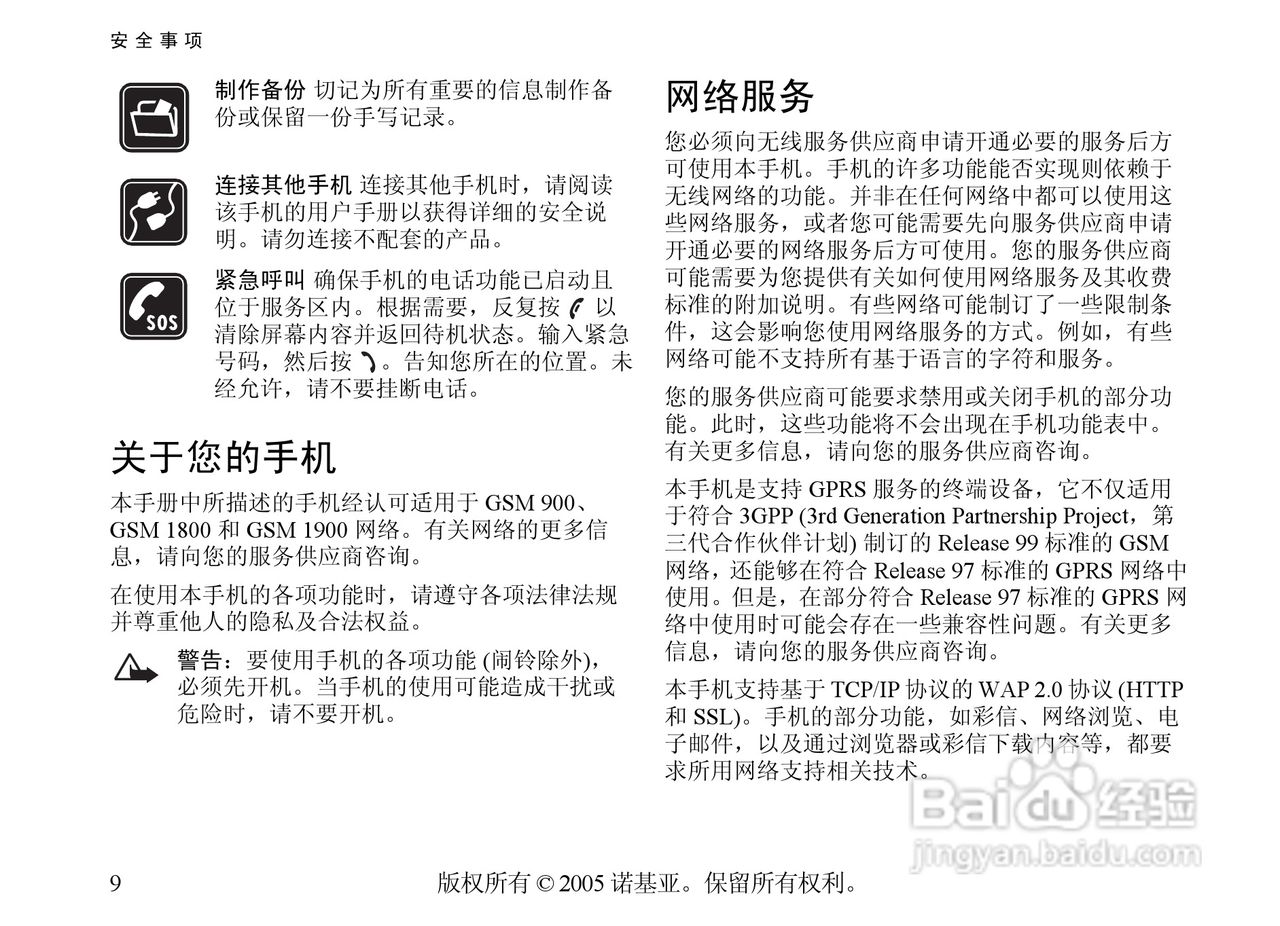 诺基亚6681手机使用说明书:[1]