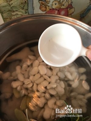 雪豆蹄花怎么做