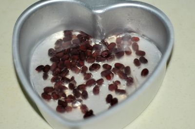 金艳果蜜豆慕斯蛋糕