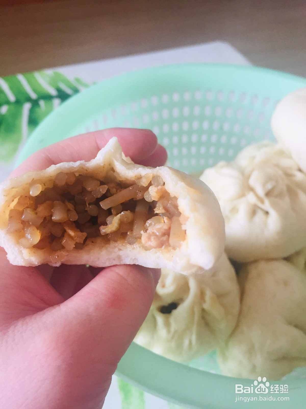 猪肉粉条白菜包子的做法