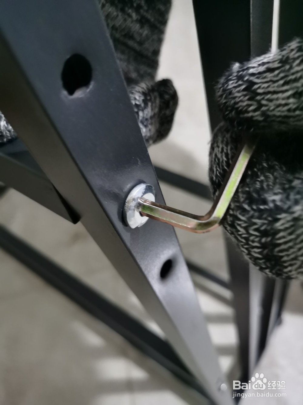 简易实木花架组装