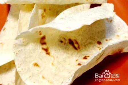 健康的墨西哥鸡肉卷