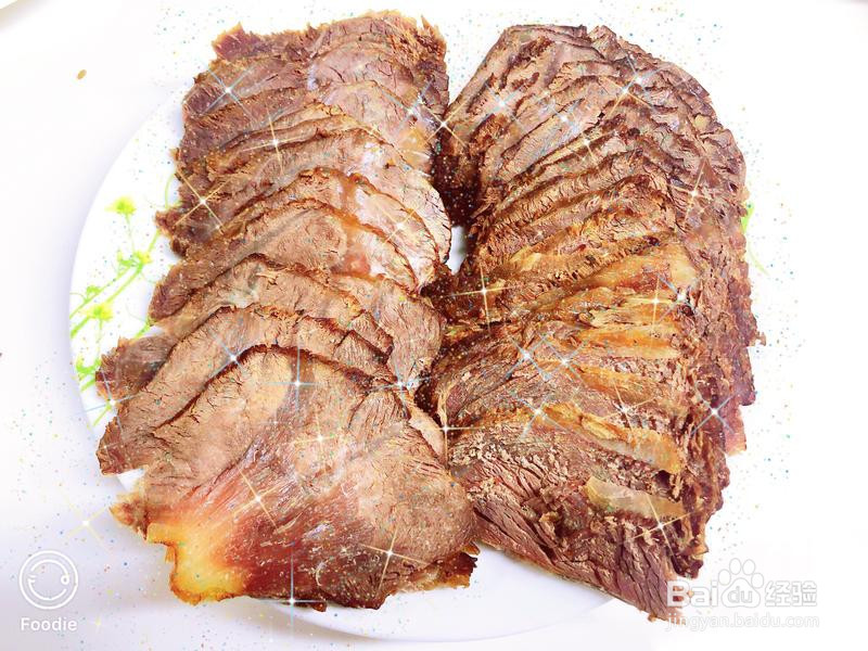 茶香酱牛肉的做法