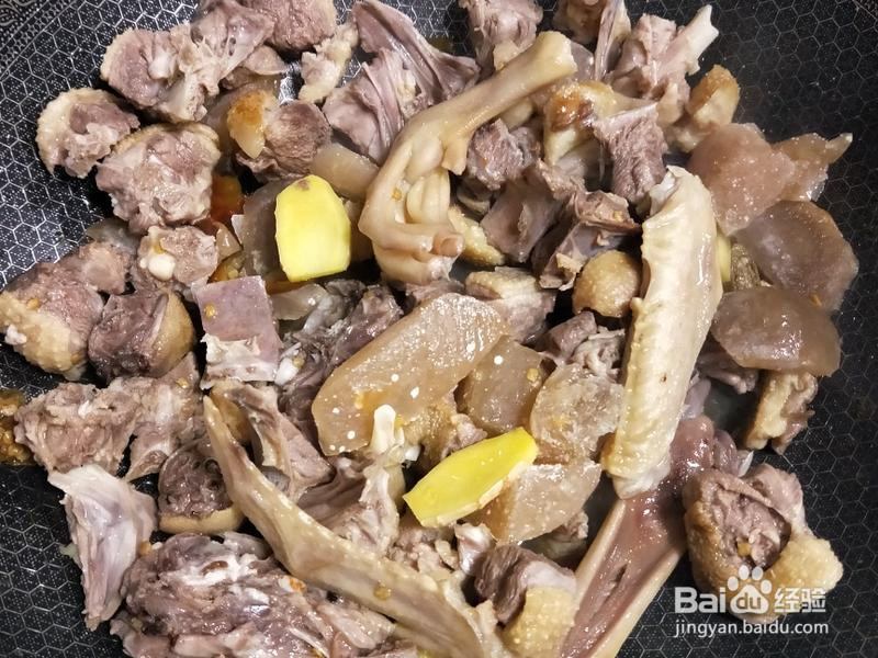 酸萝卜海带老鸭汤的做法