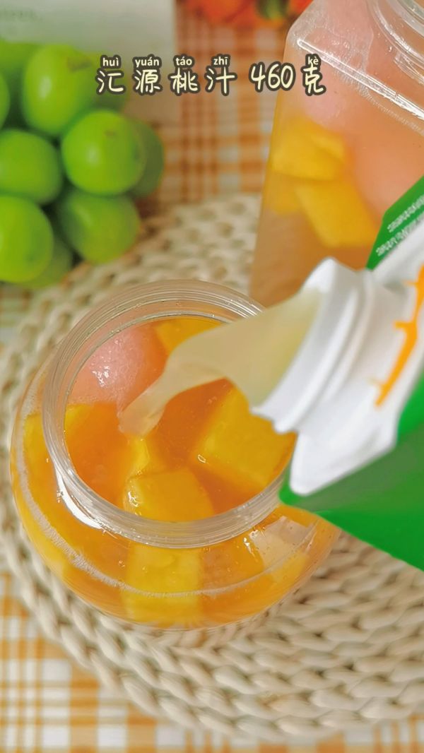 冰瑶桃桃乌龙茶