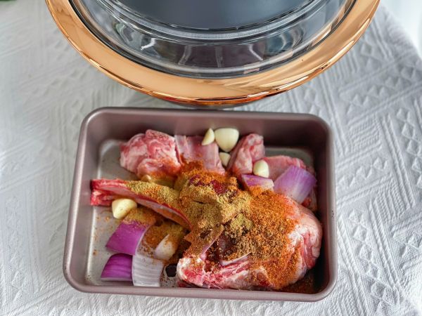 空气炸锅烤羊排