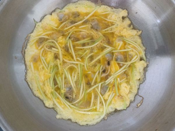 西葫芦海鲜鸡蛋饼