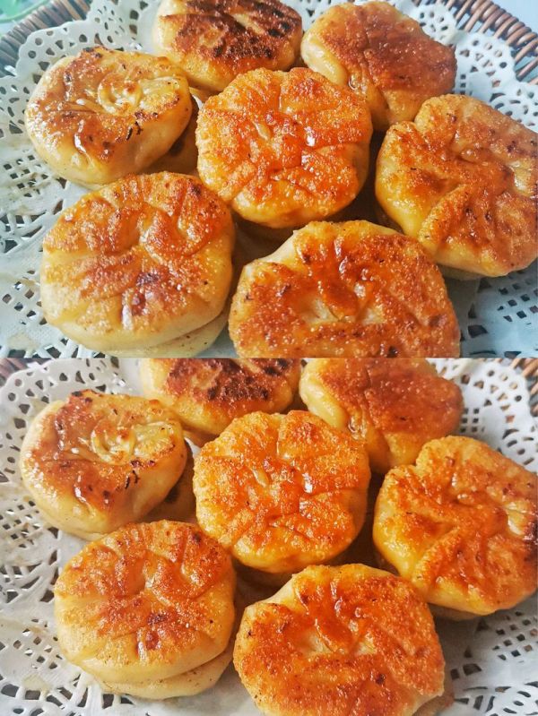 鸡肉尖椒小馅饼