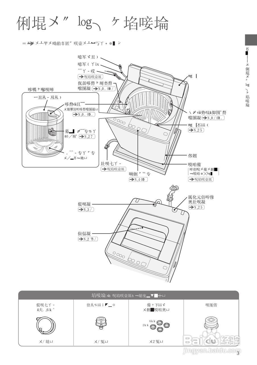 HITACHI NW-R701洗衣机说明书:[1]