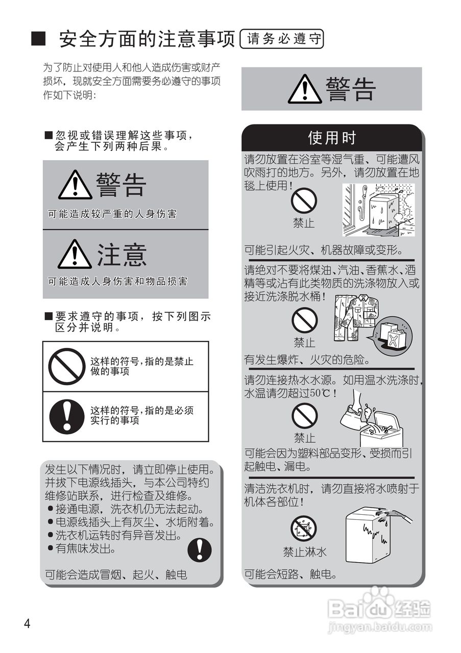 松下XQB65-F641U洗衣机说明书:[1]