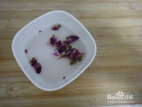 怎么做玫瑰豆沙燕麦饼