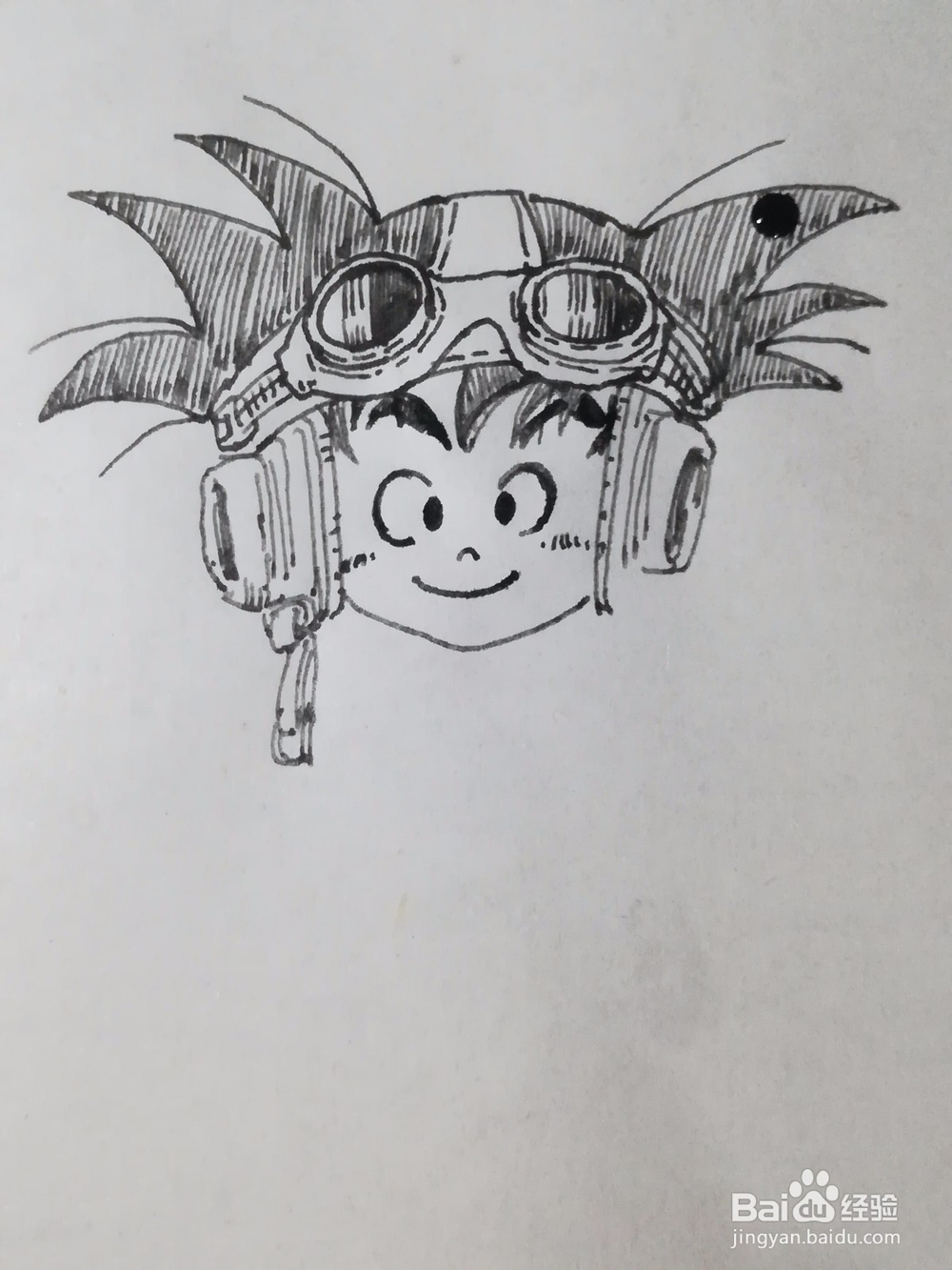 七龙珠孙悟空漫画教程