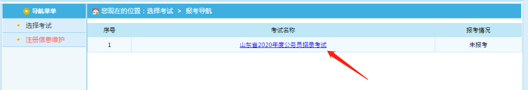 21年山东省考报名流程