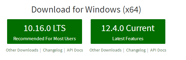 Node.js的安装及配置