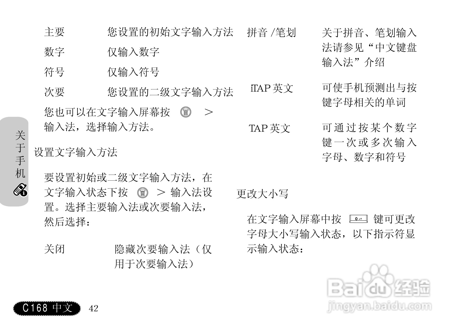 摩托罗拉C168手机使用说明书:[5]