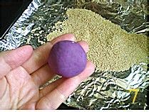 香甜软糯的紫薯球