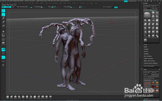 ZBrush生物设计方法和技巧