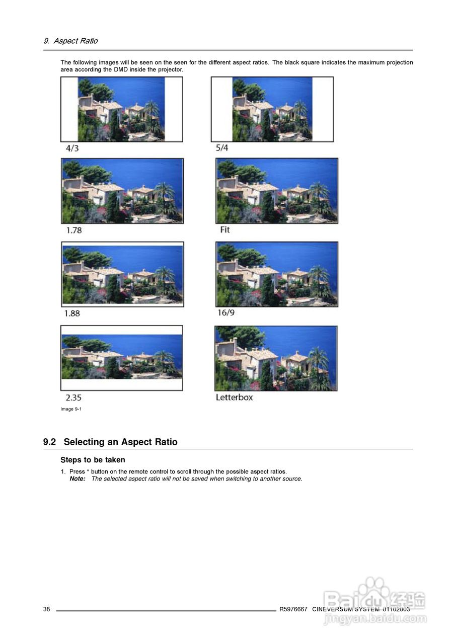 Barco巴可 Cine VERSUM 120投影机说明书:[5]
