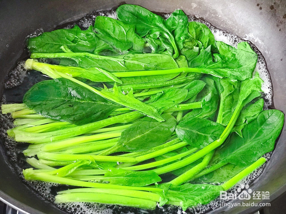 菠菜鸡蛋蟹味菇