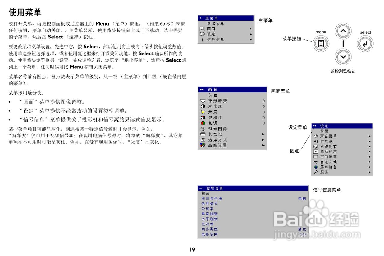 富可视 M6投影机说明书:[2]