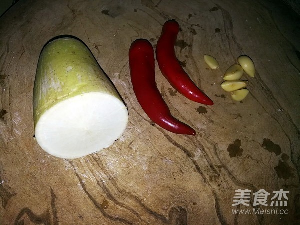 红椒萝卜丝的做法