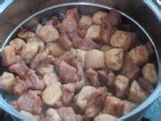 教你做豆泡红烧肉