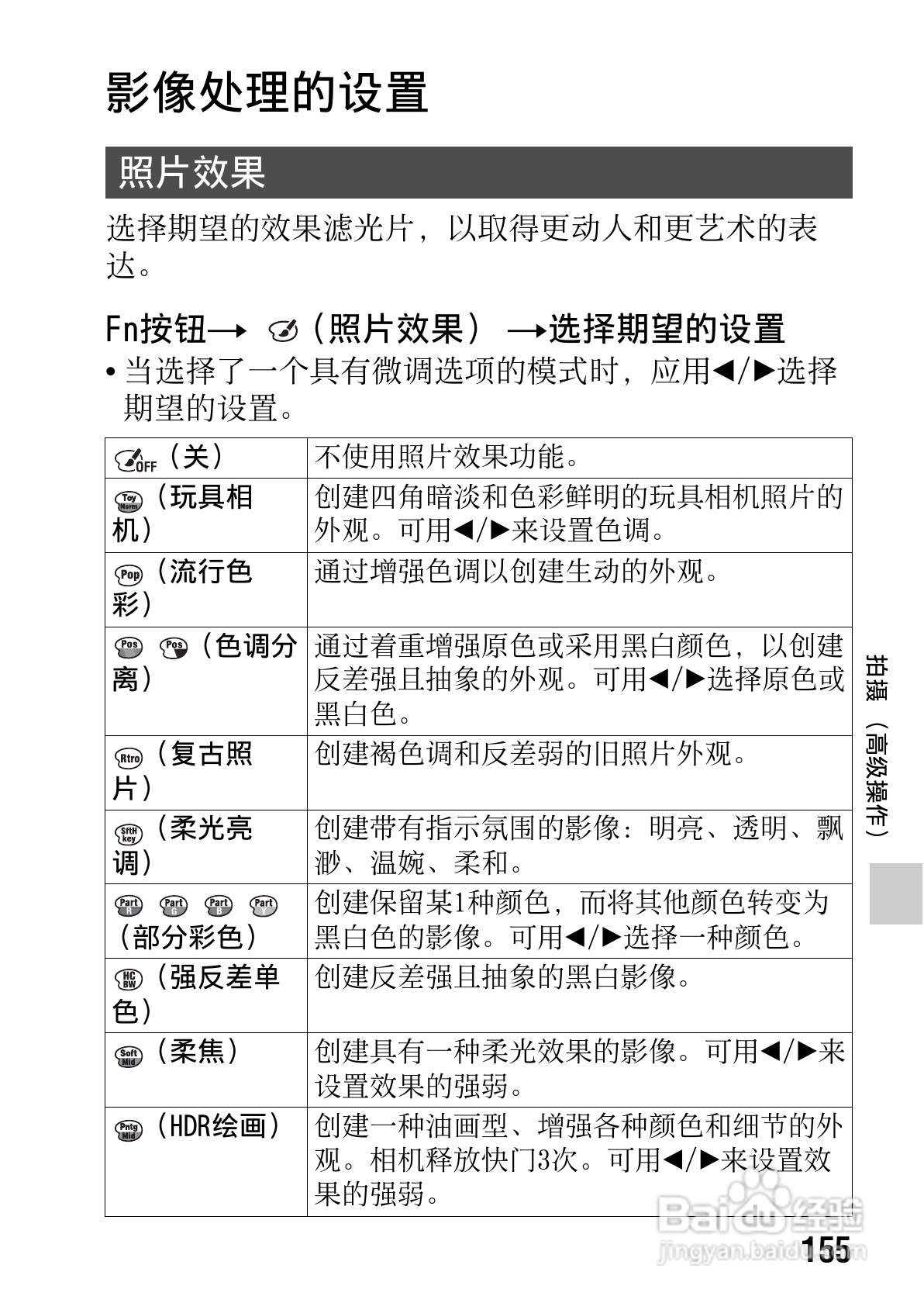 SONY索尼SLT-A77V数码相机说明书:[16]