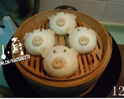 制作受欢迎的喧软可口的馒头--发财猪馒头
