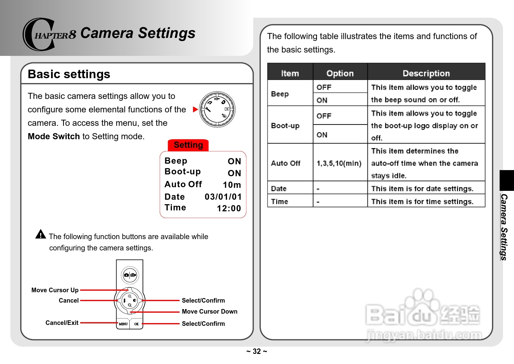 爱普泰克Pocket DV3300数码摄像机使用说明书:[4]