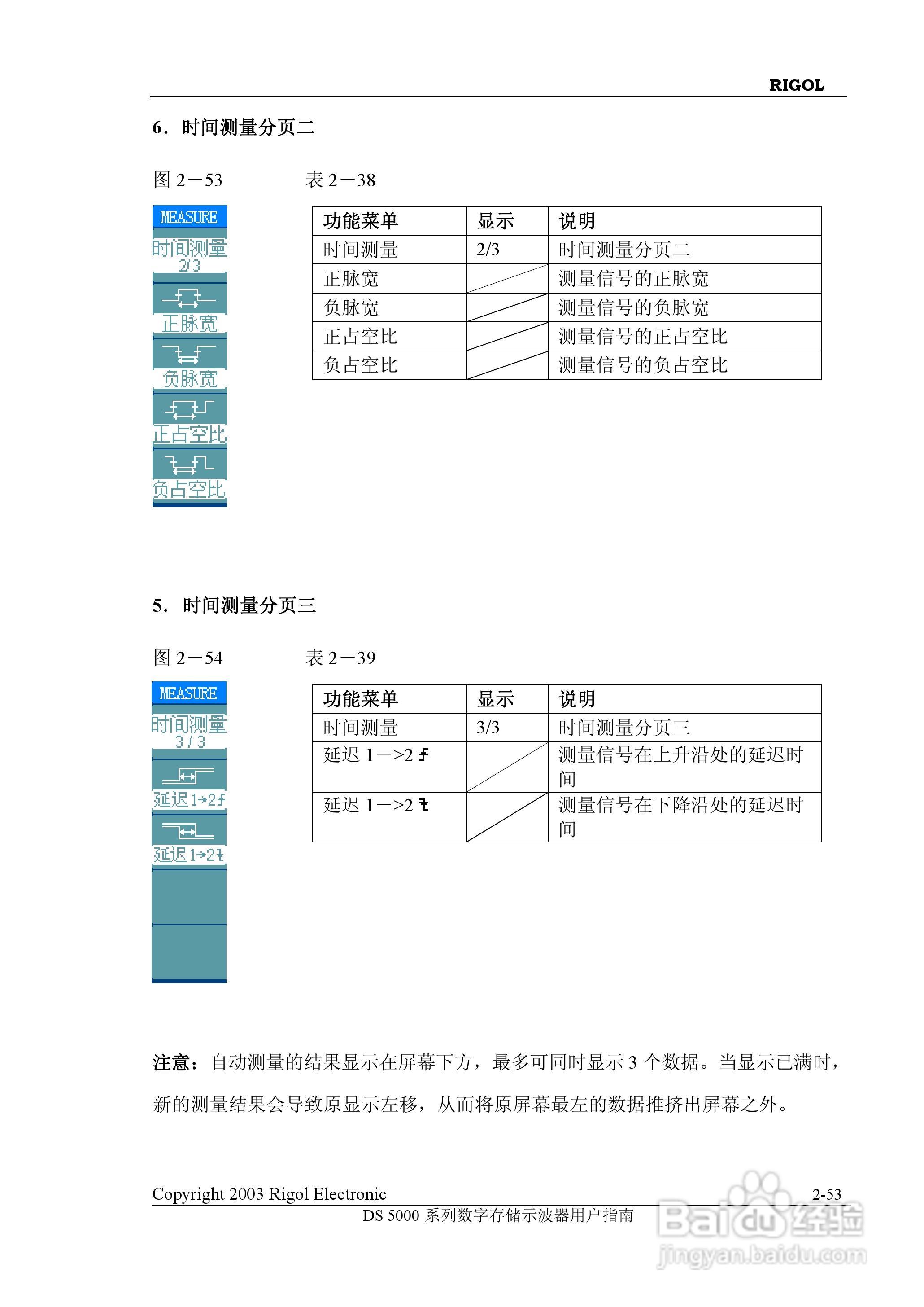 RIGOL DS-5000数字存储示波器用户手册:[8]
