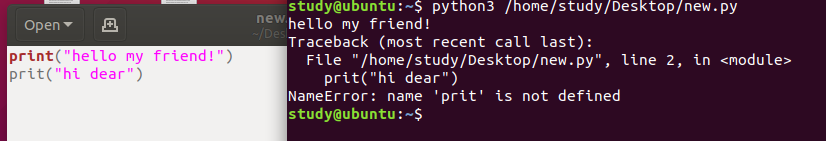 如何处理PYTHON常见的错误