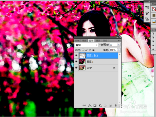 ps修图-水墨画的制作