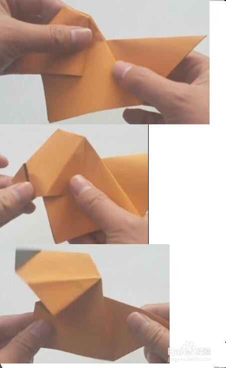 折纸:翘尾巴点头的宠物狗