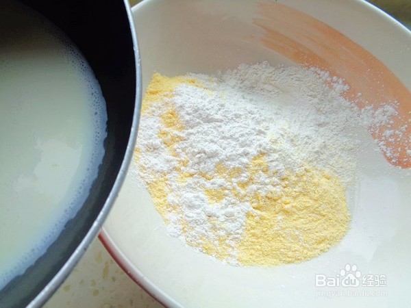 玉米面巧克力蒸饼