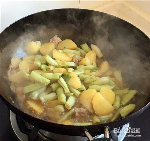 初学家常菜系列之芸豆炖土豆