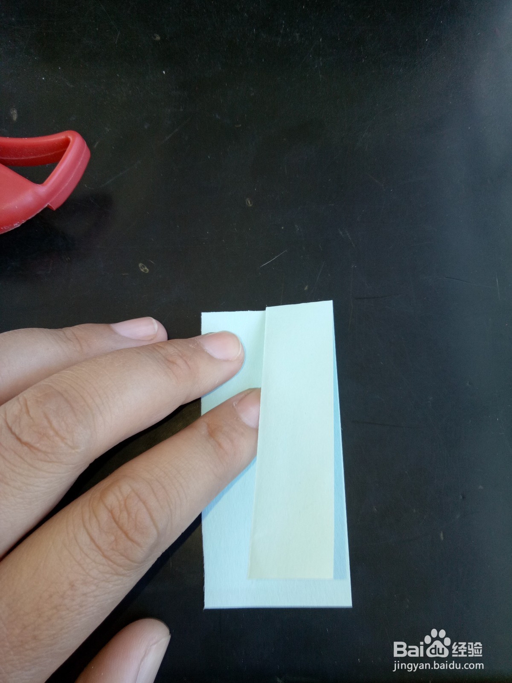 纸蜻蜓的简易折法