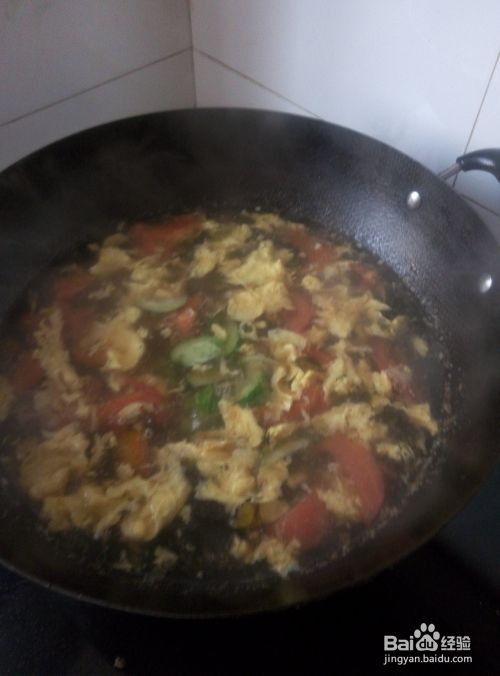 西红柿鸡蛋汤的具体做法