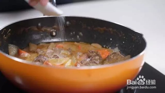 咖喱羊肉好下饭的做法