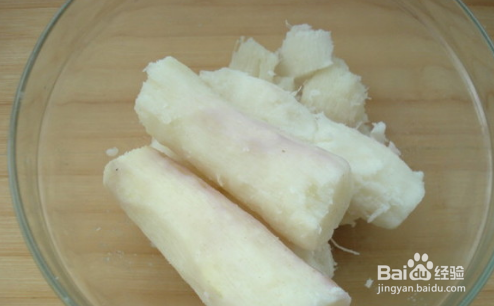 豆沙山药糕的做法