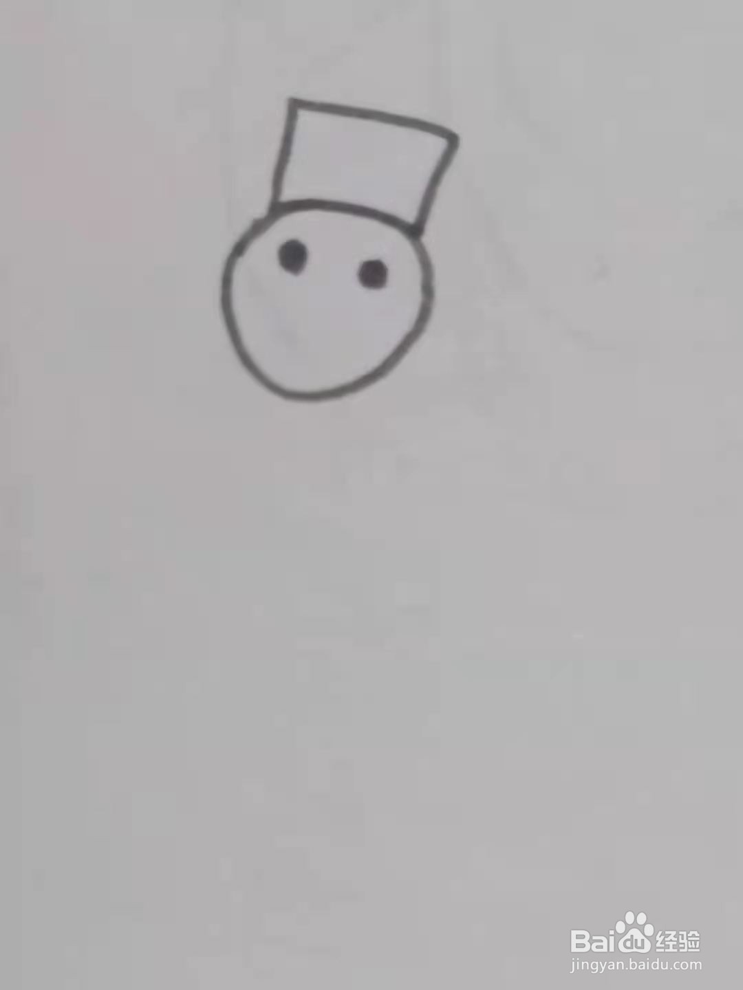 怎样画雪人