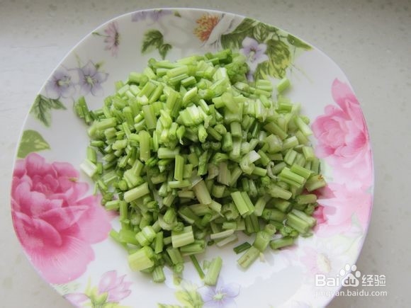 芹菜猪肉夹饼