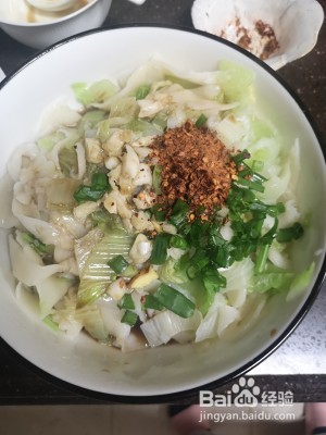 陕西油泼面的做法