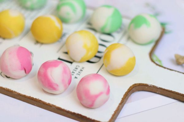 教你做琉璃彩色黑芝麻汤圆