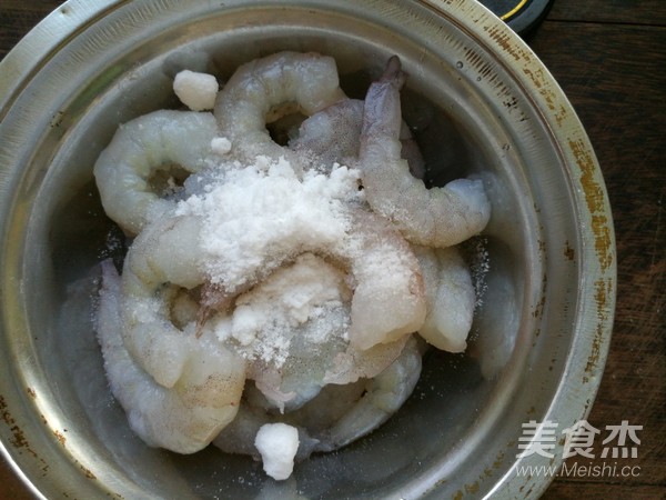 青翠虾仁的做法