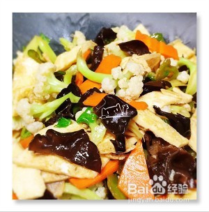 怎样做美味的炝拌有机花菜