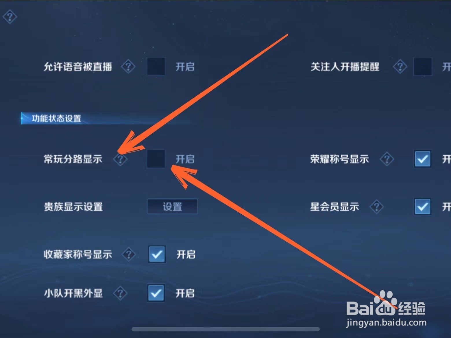 王者荣耀排位不让别人看出场次数