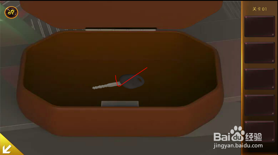 密室逃脱4之可怕的影院全攻略之第1关