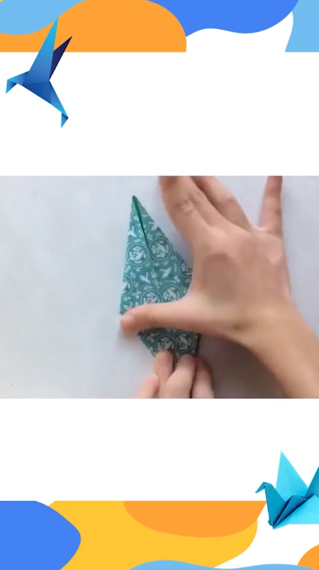 折纸千纸鹤怎么做？