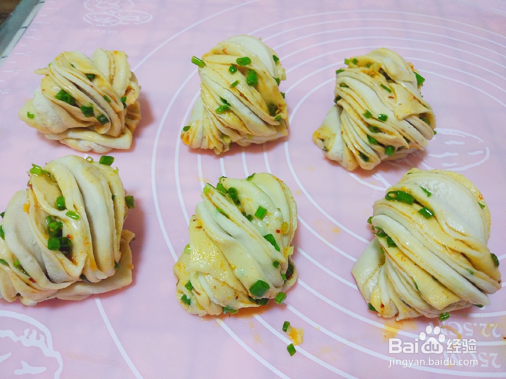 萌新也会做的葱油花卷